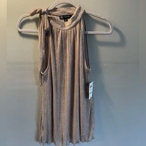 NEW: INC International concepts womens top, Medium, Pink Shimmer